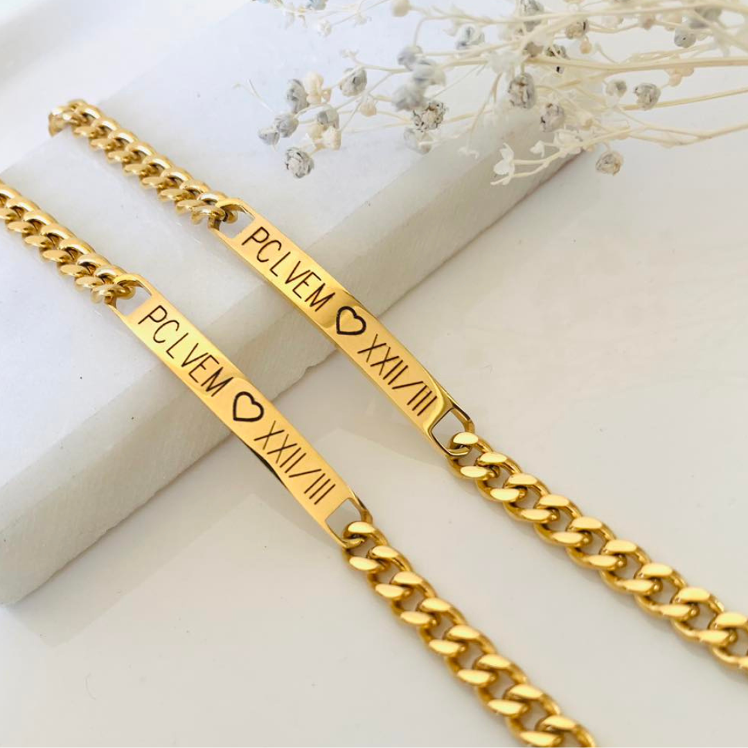 Duo unisex dorado