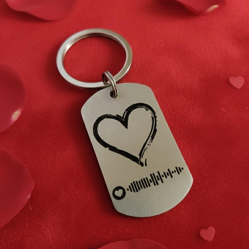 Llavero Rectangular Spotify