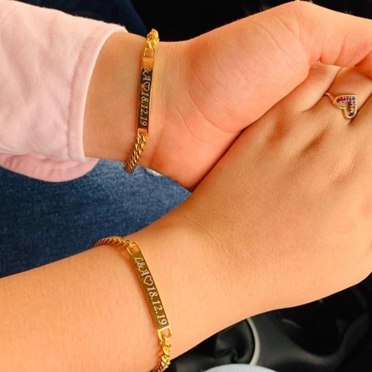 Duo unisex dorado