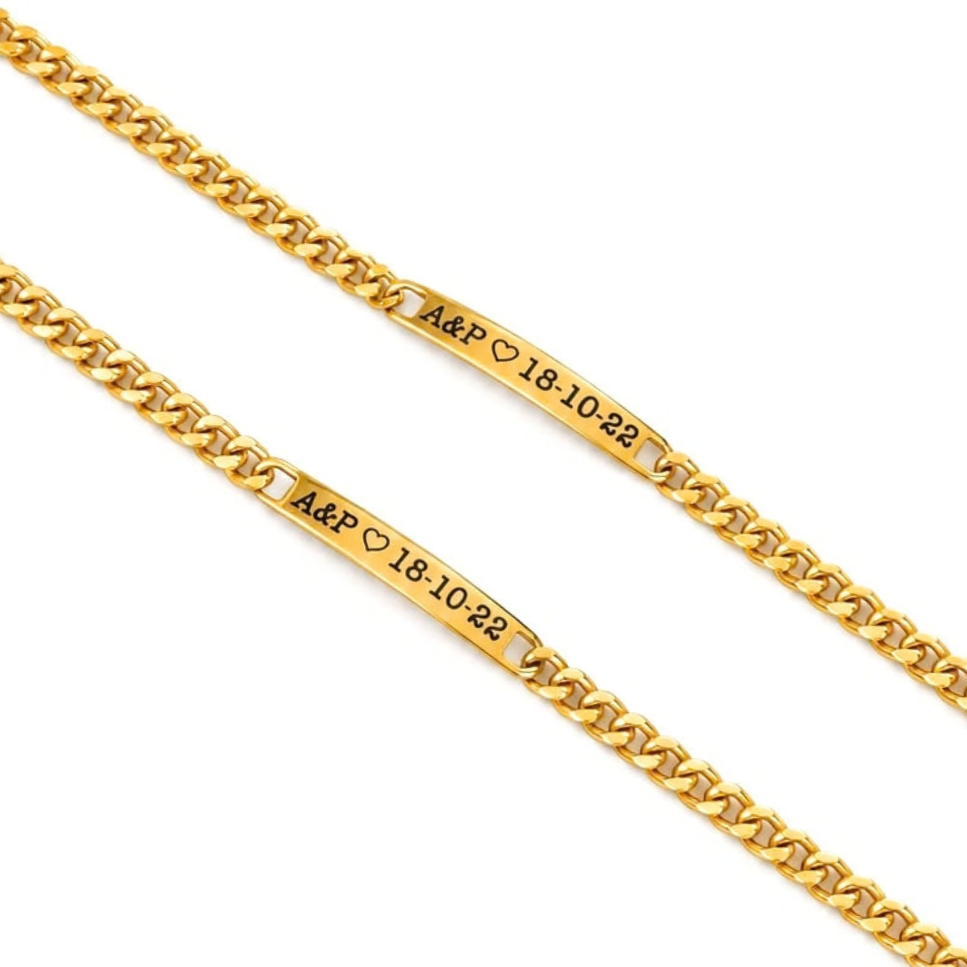 Duo unisex dorado