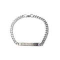 Esclava unisex plateada