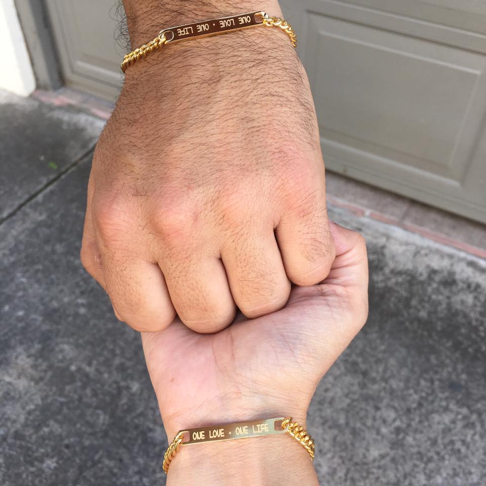 Duo unisex dorado
